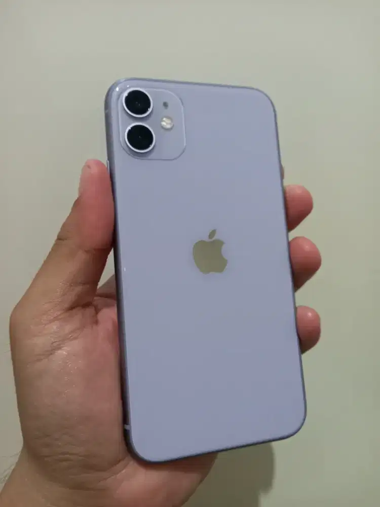 IPhone 11 Purple 128Gb Fullset ex ibox normal