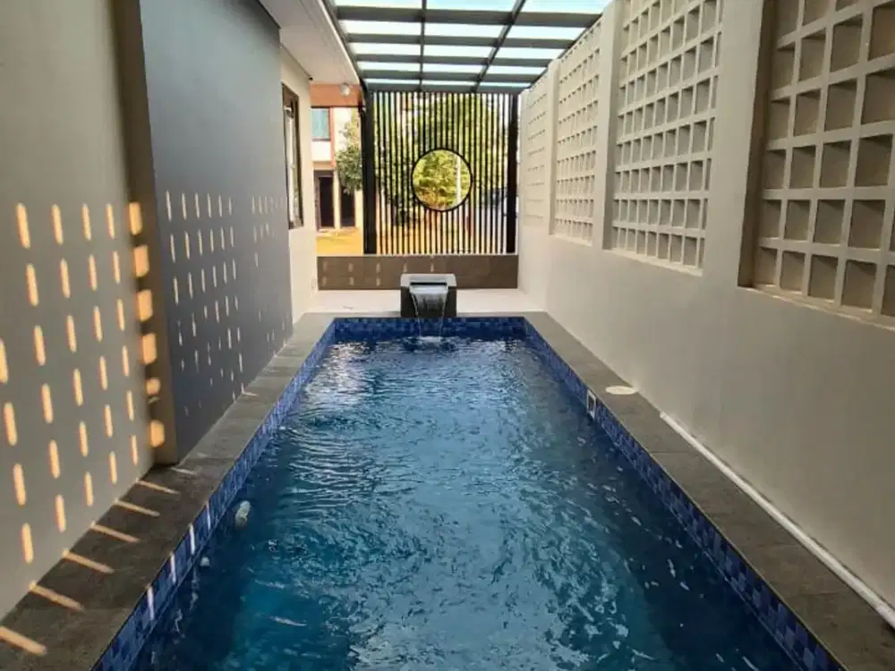 Rumah Mewah Furnish+Pool di Simakirana Kota Baru Parahyangan