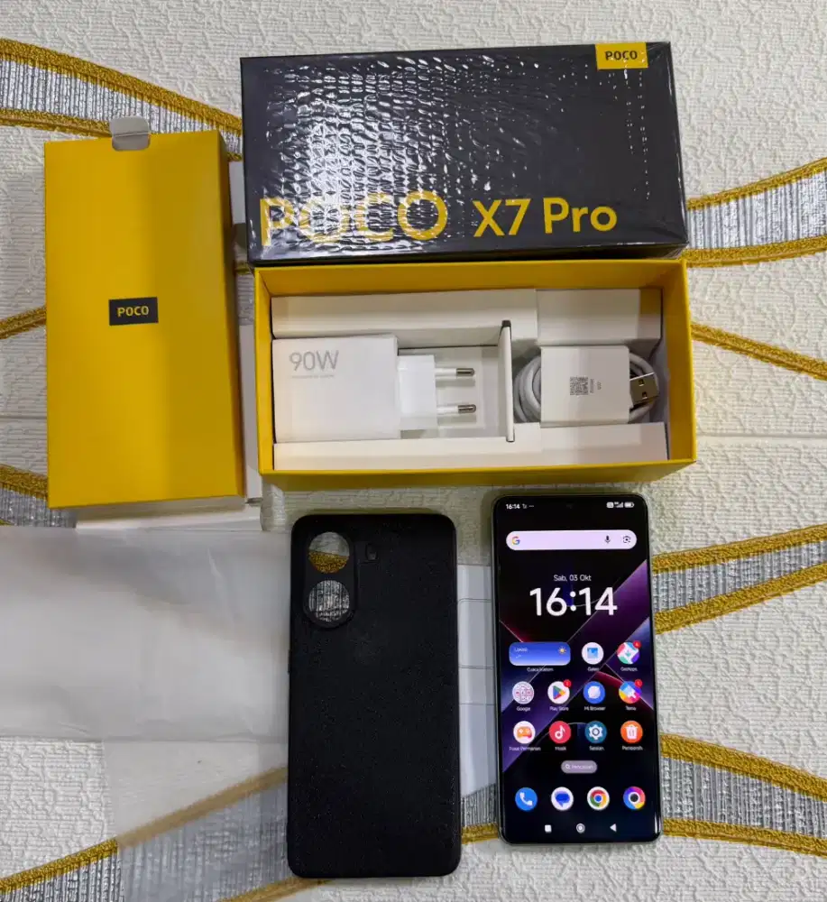 Xiaomi Poco X7 Pro 5G 12/512GB Dimensity 8400 Ultra Fullset Ori Resmi