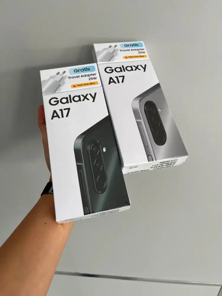 Samsung Galaxy A17 8/256 GB New Segel Garansi Resmi 12 Bulan Termurah