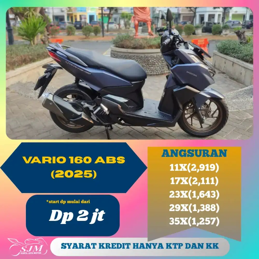HONDA VARIO 160 ABS 2025 MESIN HALUS