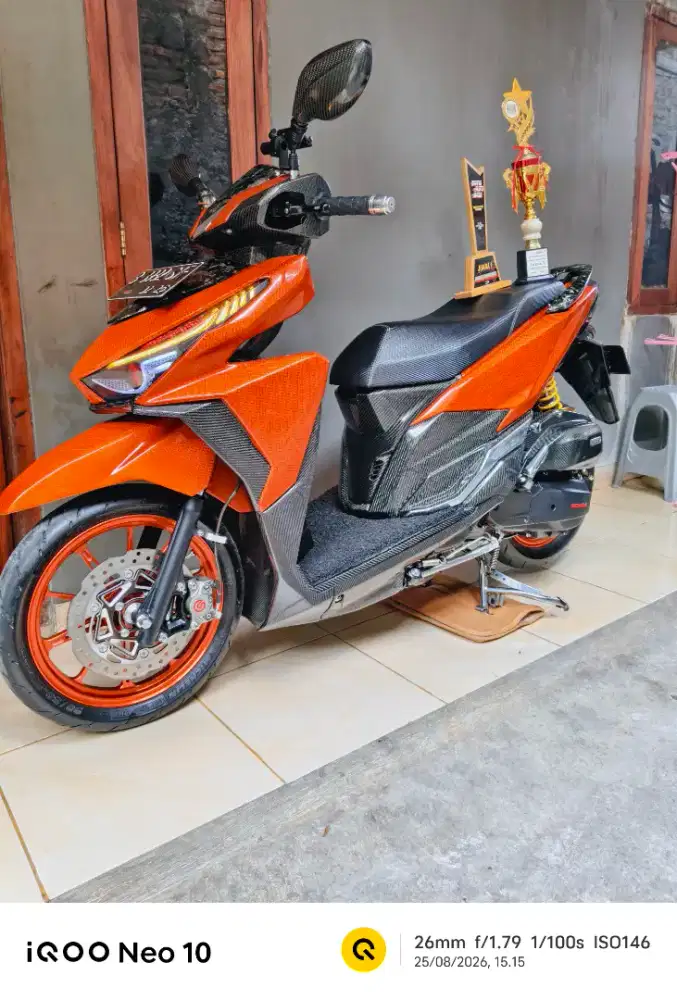 BEST CARBONS !! Honda Vario 150 LED OLD FULL MODIF HEDONS Ex CONTESTAN