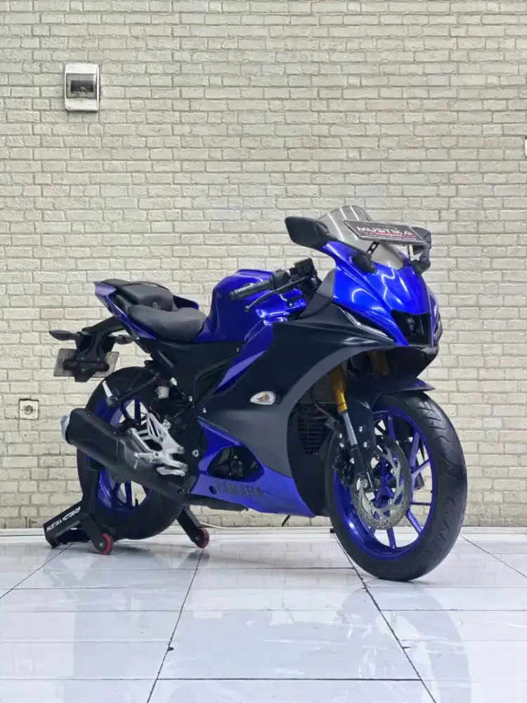 TERMURAH‼️ Yamaha R15 V4 2022 Blue Favorit - Dava Mustika