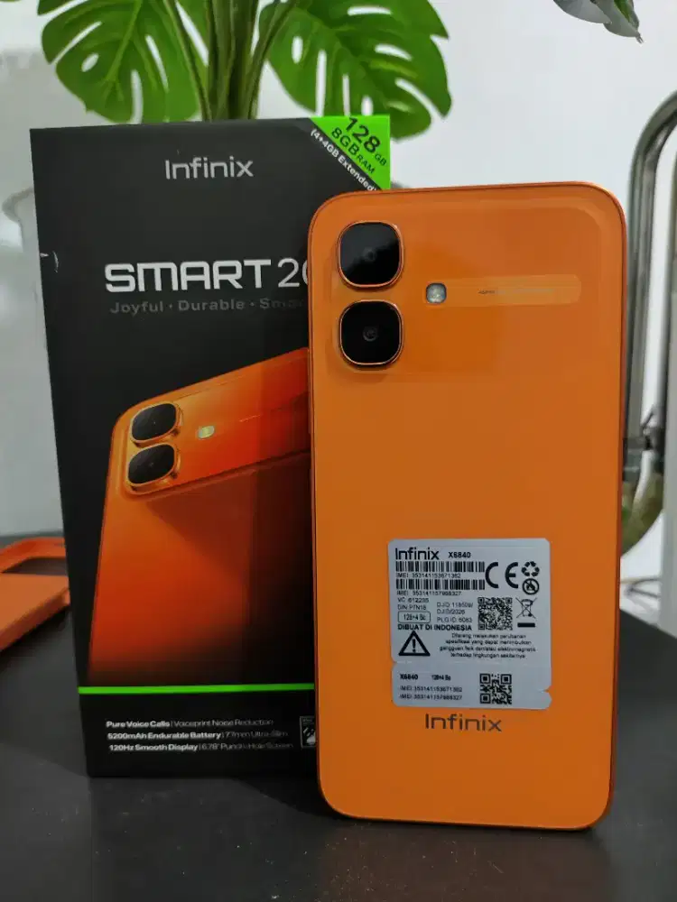 INFINIX SMART 20 RAM 4/128GB FULSET ORI