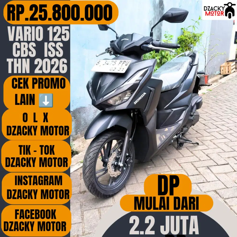 VARIO 125 CBS ISS 2026 SECOND LIKE' NEW
