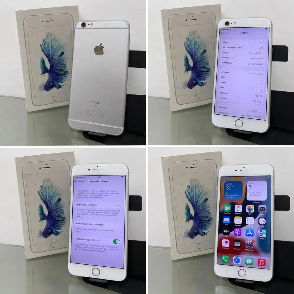 Second Like New iPhone 6s Plus iBox 128 Gb