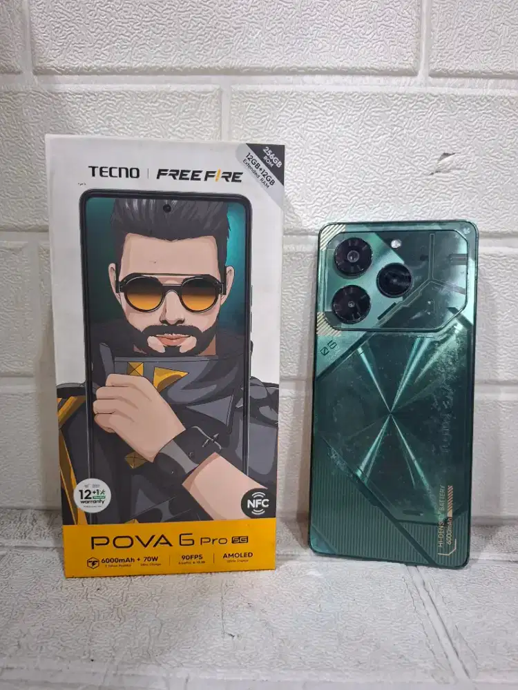 Tecno Pova 6 pro 5G 12/256