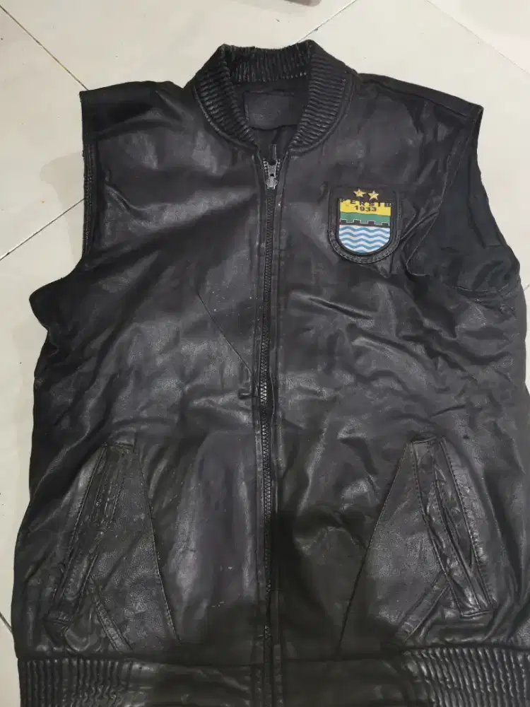 rompi kulit size L