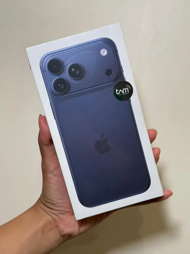 iPhone 17 Pro Max 256GB Deep Blue NEW SEGEL – Belum Pernah Dibuka