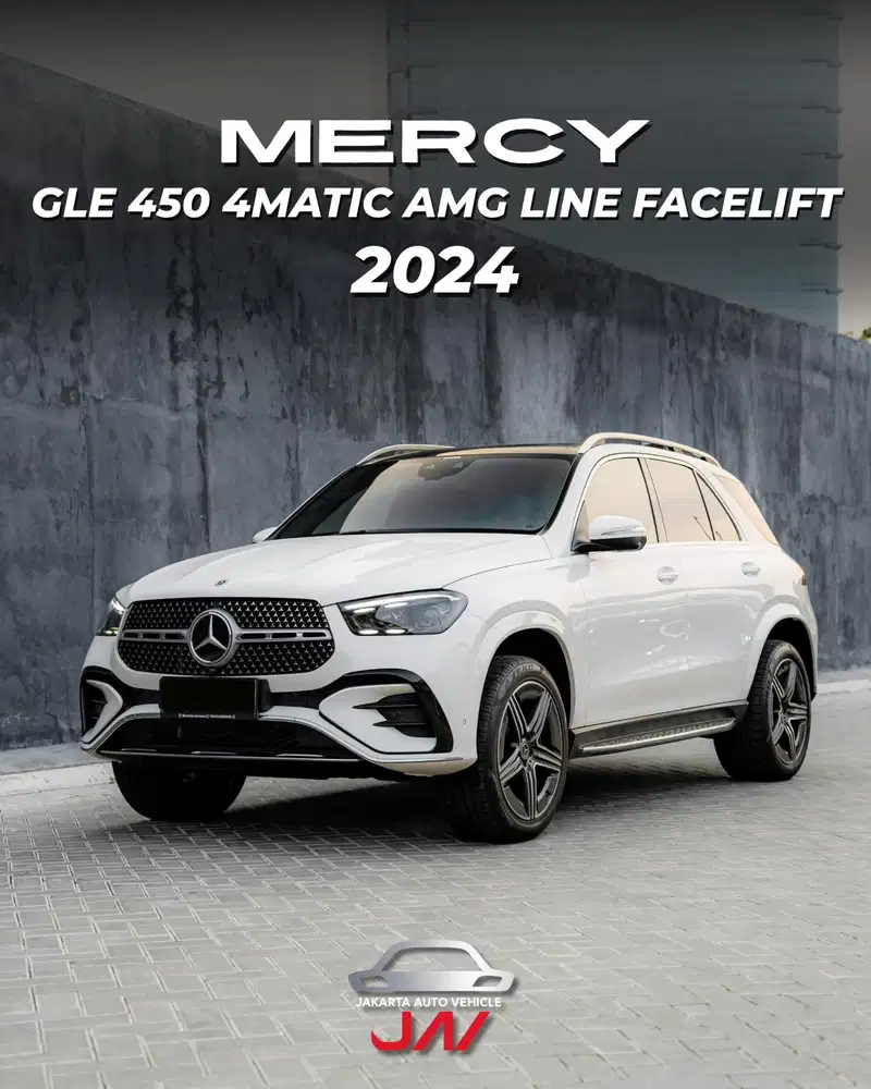MERCEDES BENZ GLE 450 4MATIC AMG LINE FACELIFT 2024 / SUPER LOW ODO