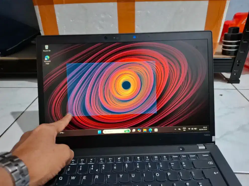 Lenovo ThinkPad T480s i7/Ram 8gb/Ssd 256gb/Touchscreen