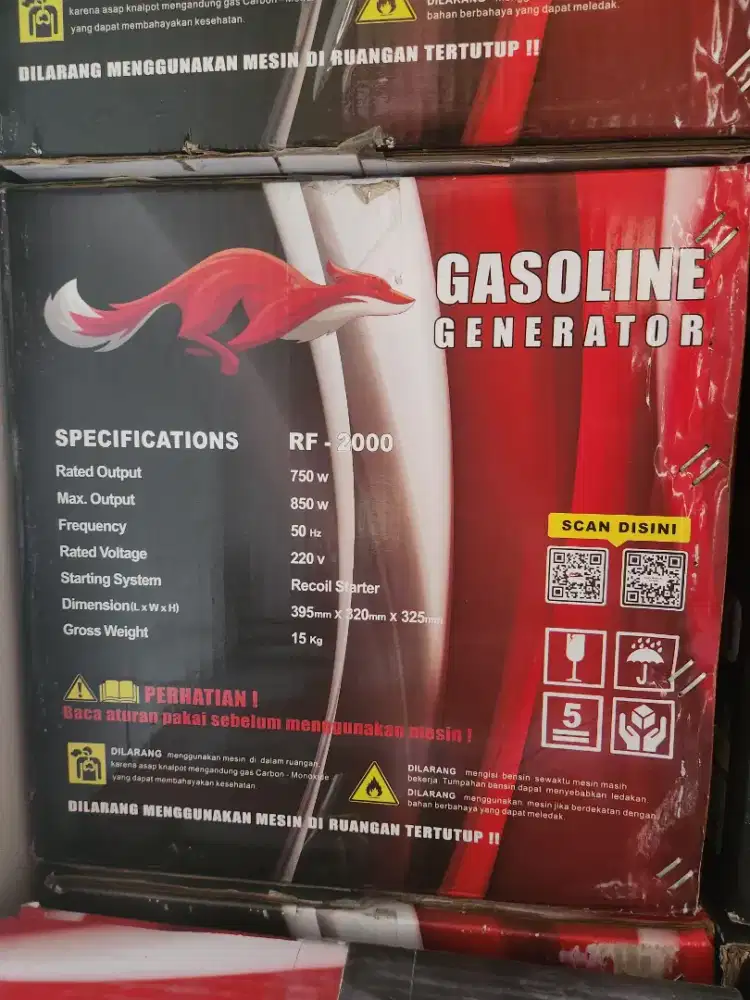 Genset Red Fox 2000