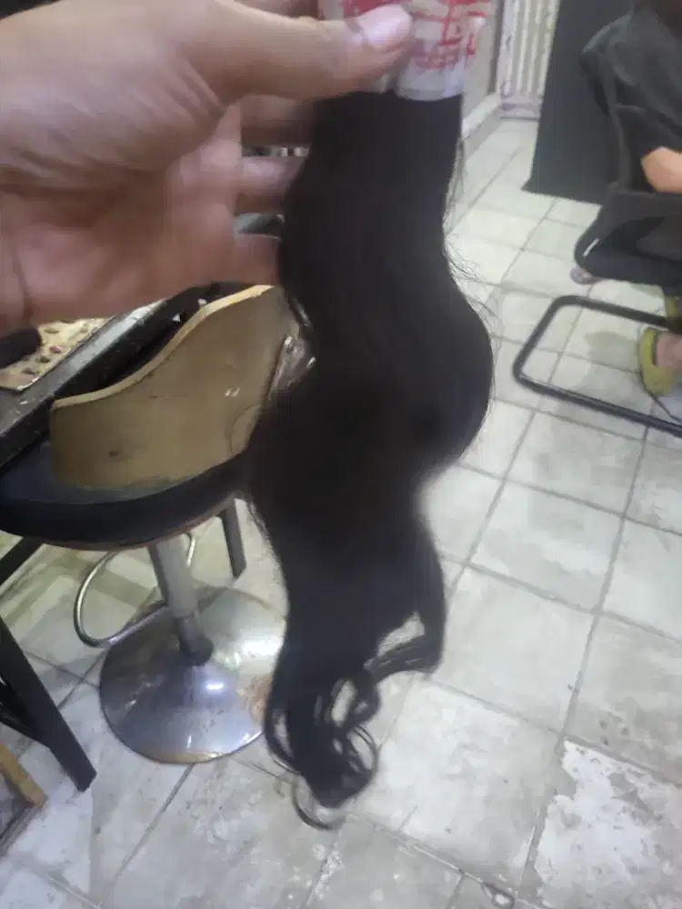 Hair extension rambut sambung 100 helai ukuran 60cm