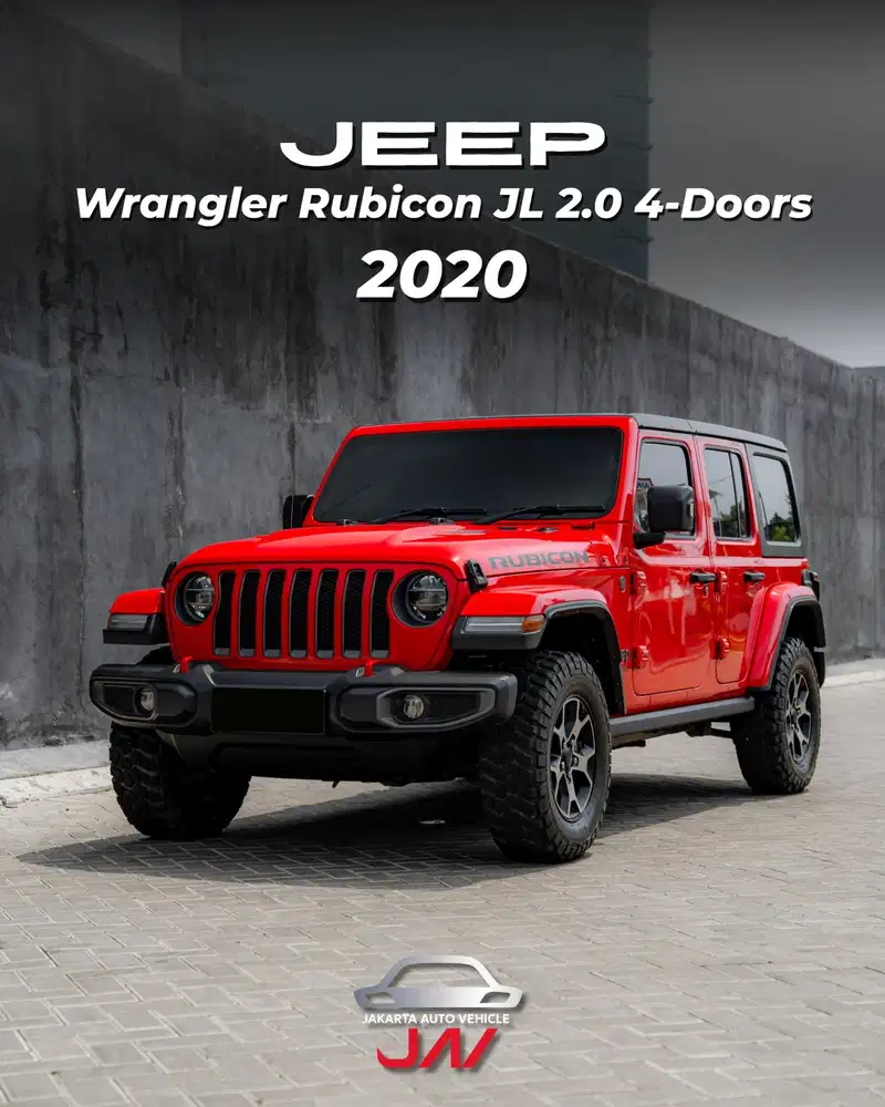 Jeep Wrangler Rubicon JL 2.0 4 Doors 2020 / LOW ODO / MINT CONDITION