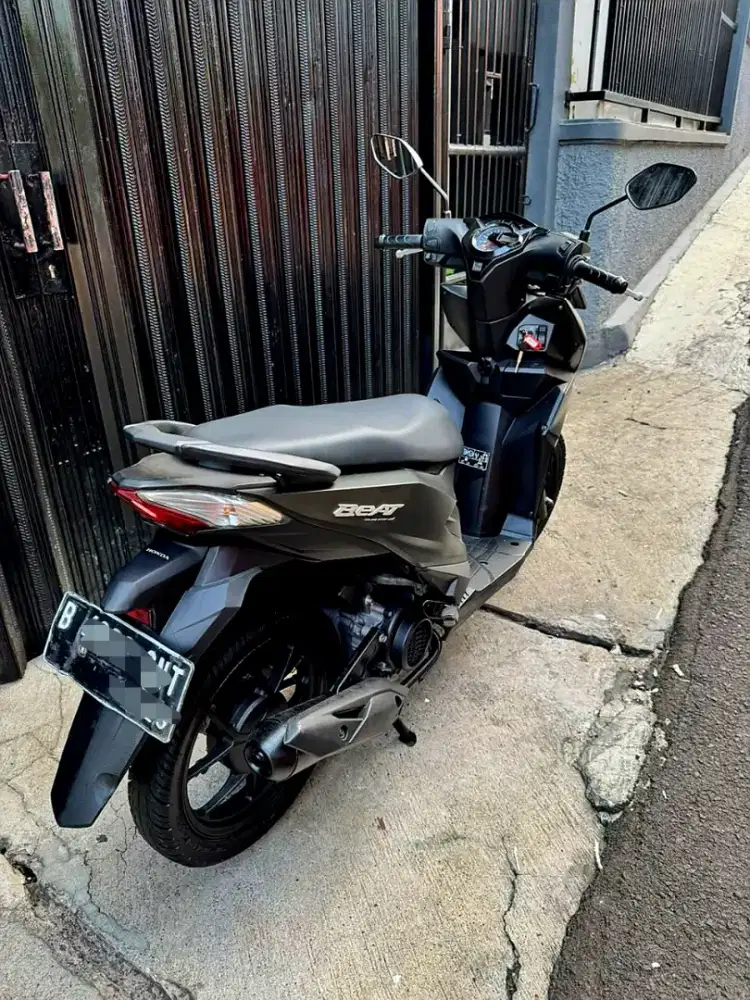 Beat Deluxe CBS ISS 2021 mulus pajak panjang