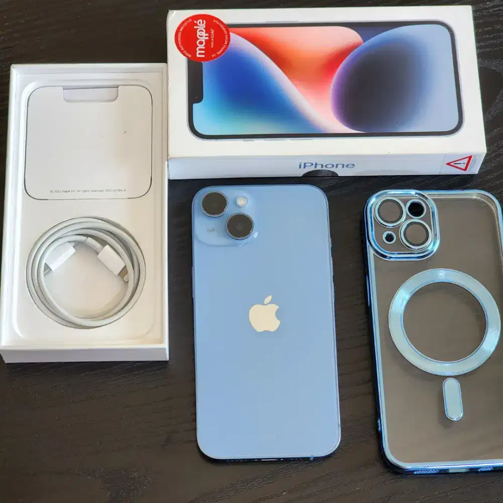 Iphone 14 128GB Biru Resmi DIGIMAP Maret 2027