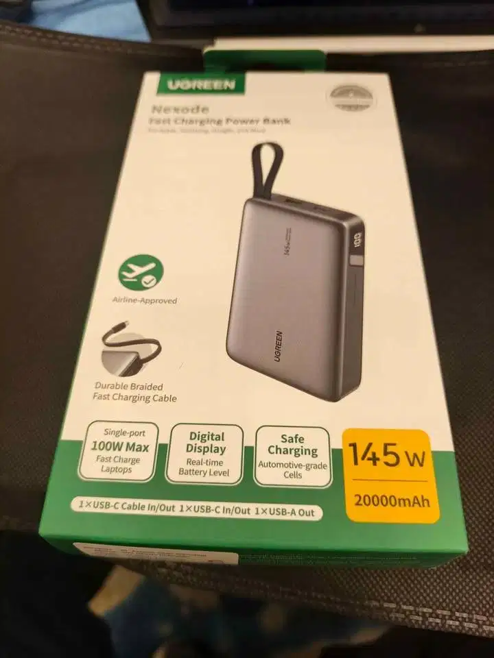 Powerbank UGREEN 55992B 20000mAh 145W