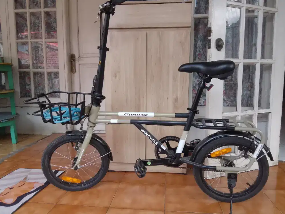 SEPEDA WIMCYCLE CANARY 16 - KHAKI
