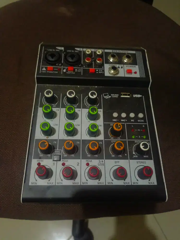 Profesional mixing soundcard