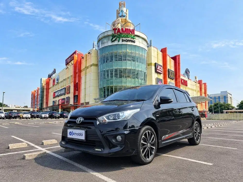 TDP RENDAH - Toyota Yaris 1.5 TRD Sportivo Bensin-AT 2018 Hitam CSZWB