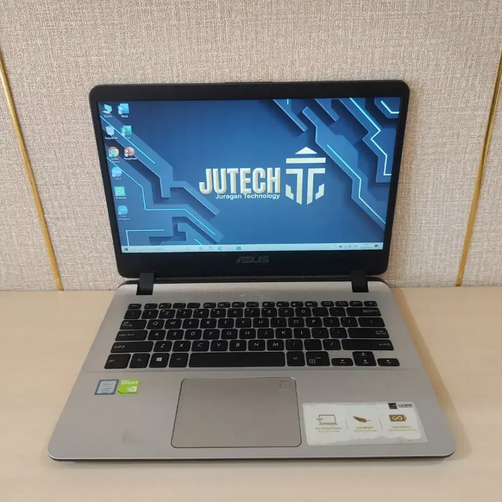 LAPTOP GAMING ASUS VIVOBOOK A407U SLIM CORE i7 GEN 8 RAM 16GB DUAL VGA