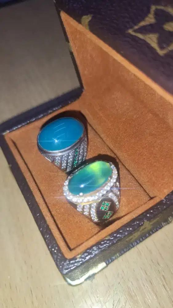 2 pcs cincin Bacan Ring perak