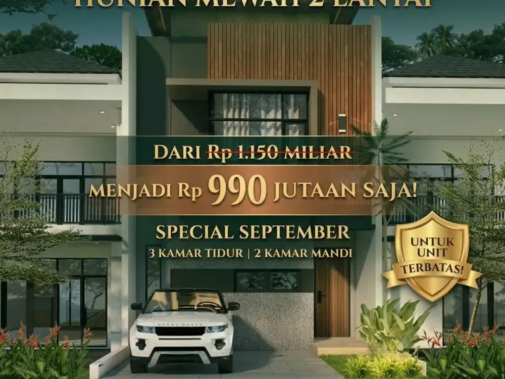Rumah Premium 4 Unit Saja di Bandung