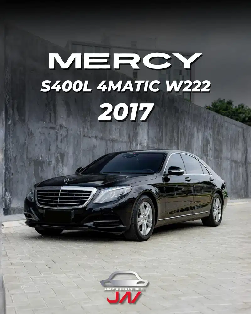 MERCEDES BENZ S400L 4MATIC W222 2017 / LOW ODO / MINT CONDITION