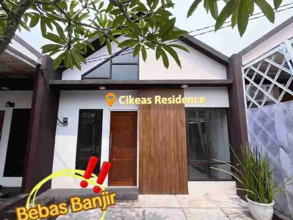Rumah Siap Huni di Cikeas Cibubur Sudah Shm Bisa Kpr