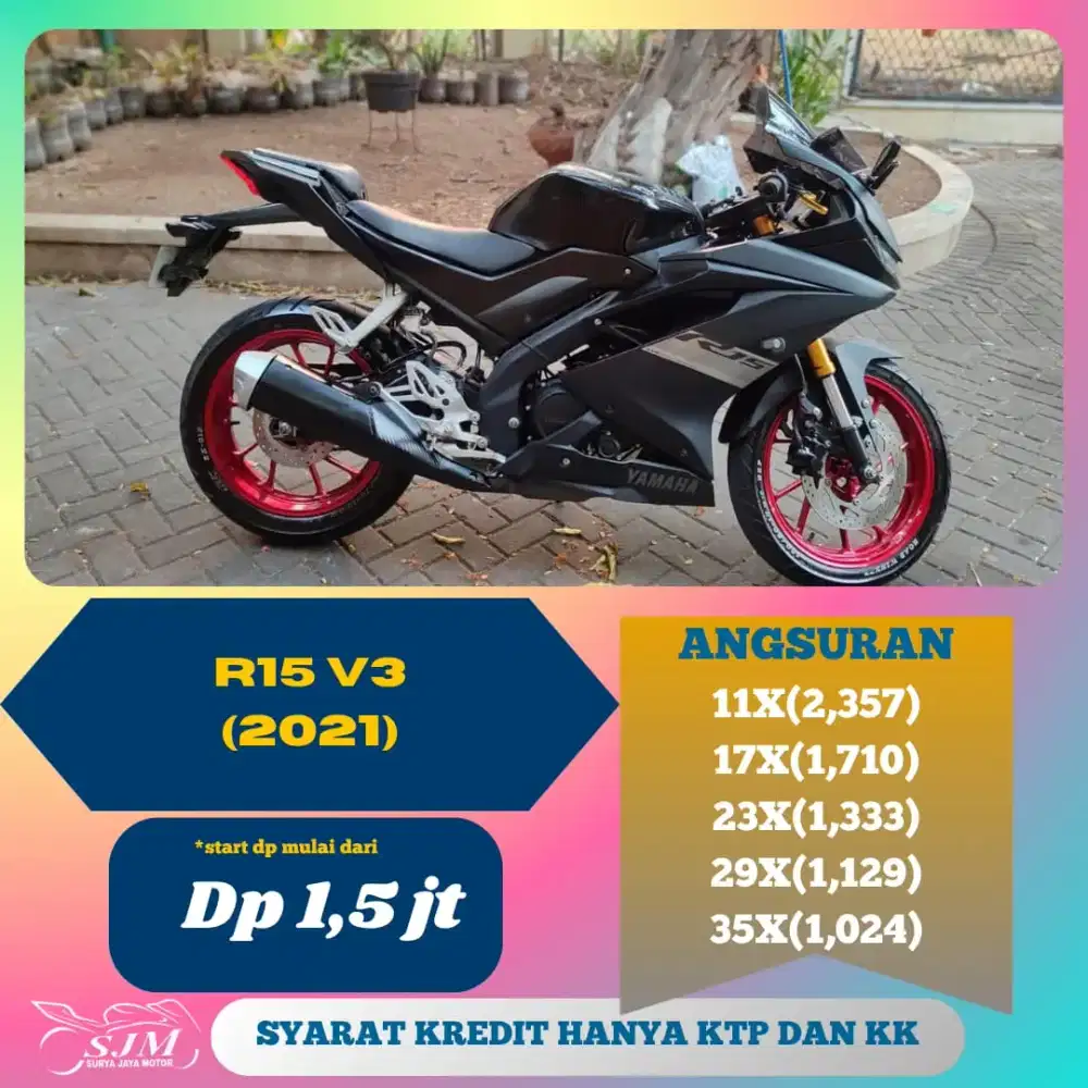 YAMAHA R15 V3 2021 MESIN HALUS