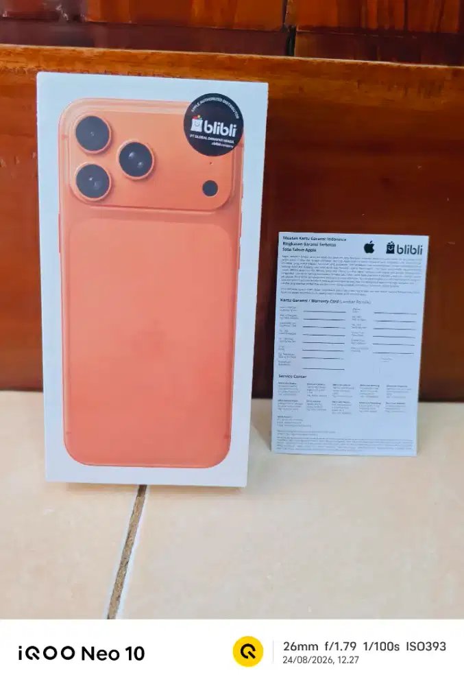 NEW 100% | Iphone 17 Promax 256GB BNIB SEGEL Greenpeel | Garansi Resmi