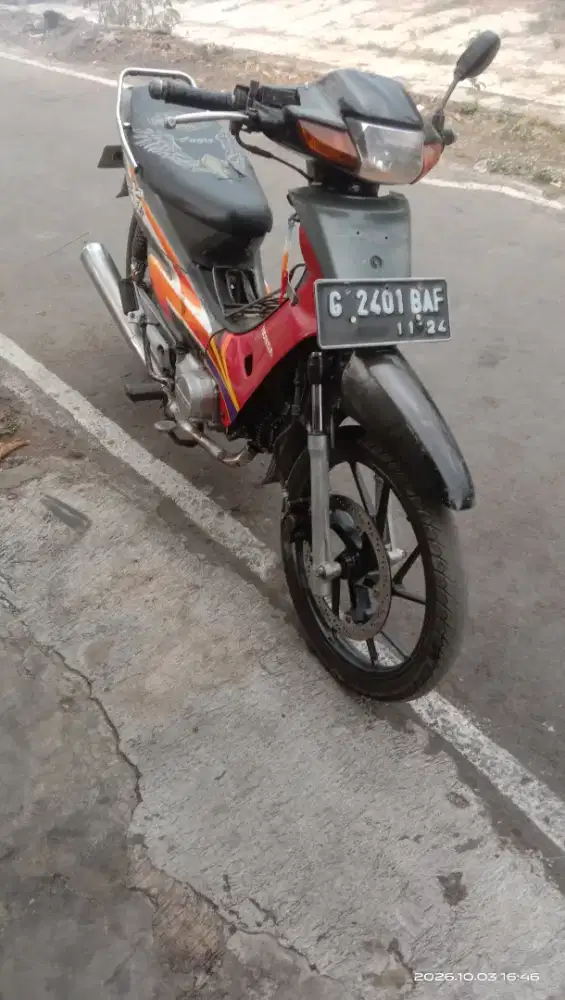 Supra X 2001 Abu abu