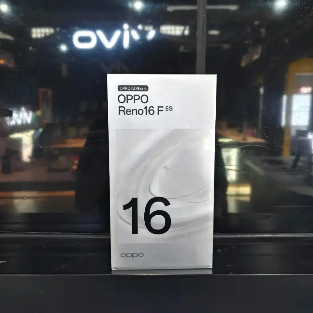 Oppo Reno 16F 5G Ready Stok Warna Lengkap Bisa Cod