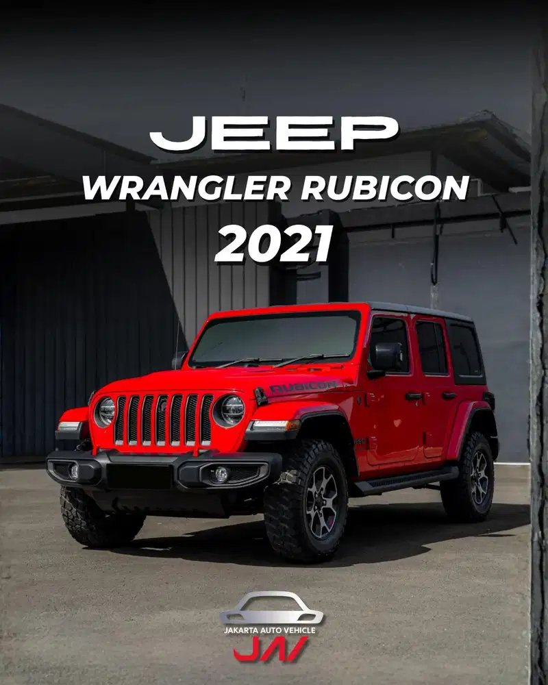 JEEP WRANGLER RUBICON UNLIMITED 2.0 JL 4 DOORS 2021 / MINT CONDITION
