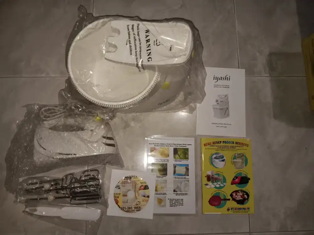 Mixer kue roti iyashi fullsetbox