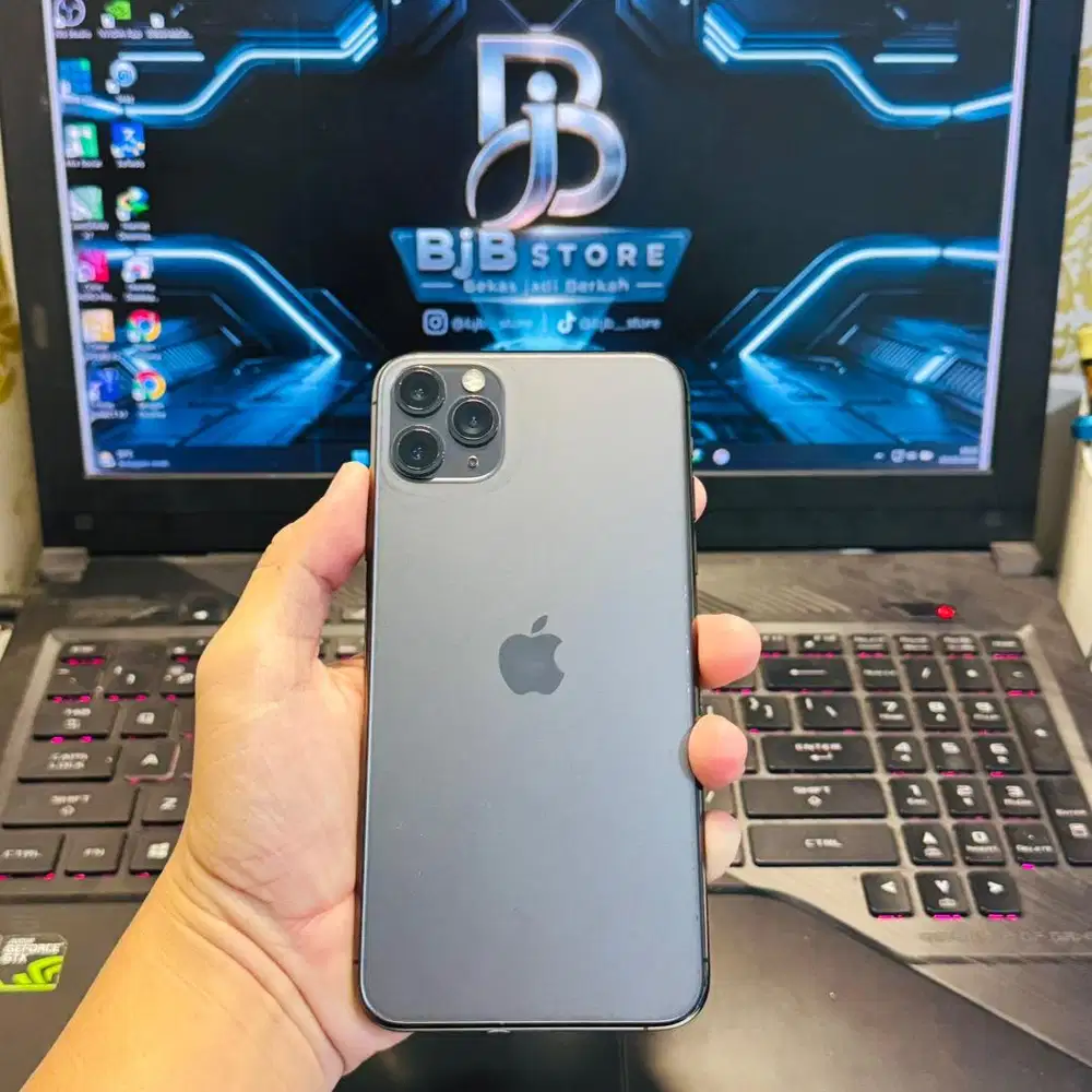 iPhone 11 ProMax 256gb Resmi kemenperin sama ibox mulus