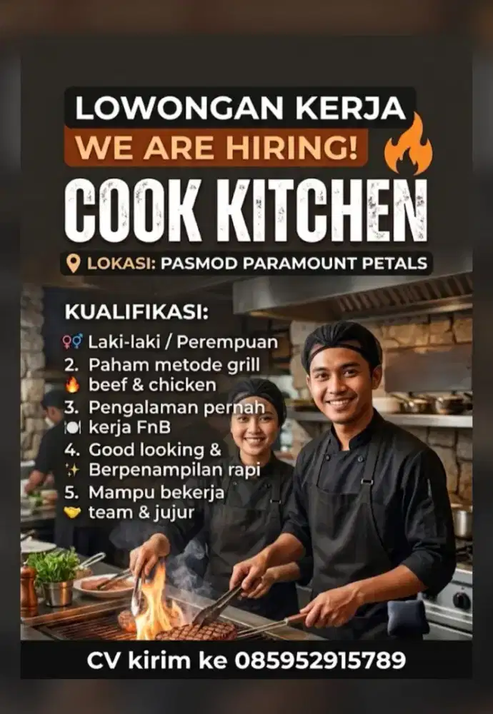 Loker Helper dan kasir