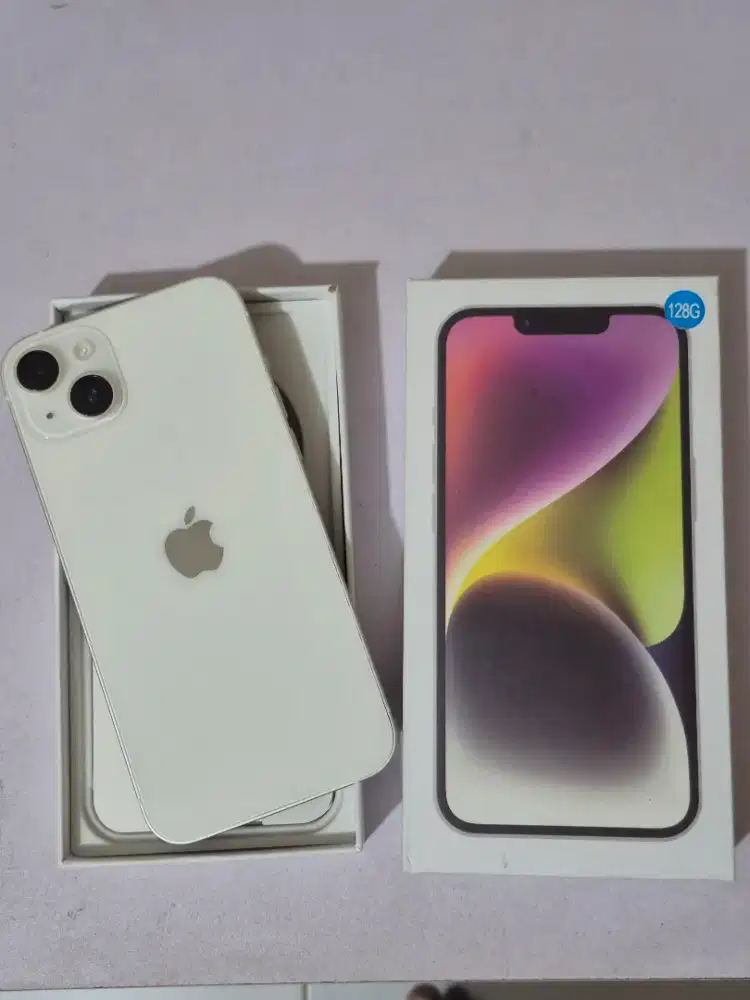 iPhone 14 plus 128gb fullset mulus no minus