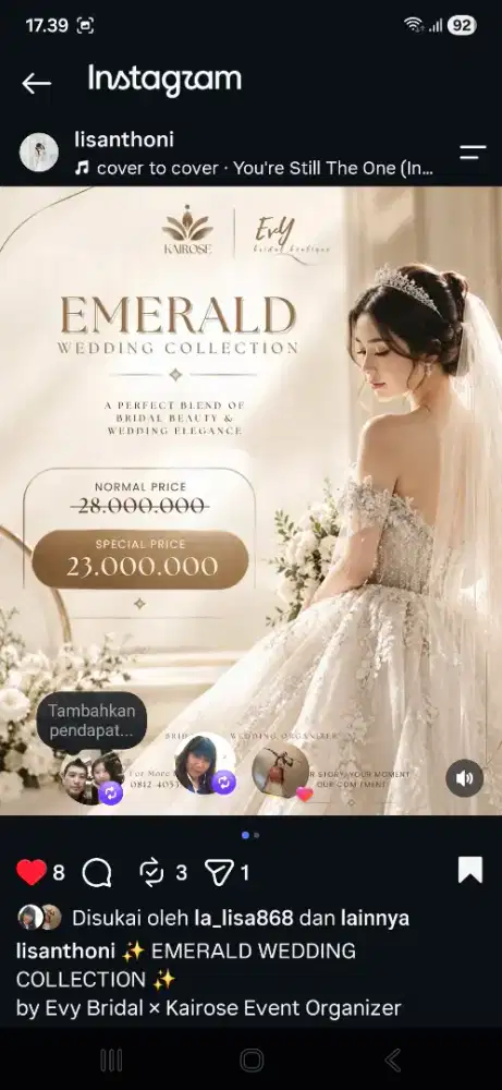 Wedding organizer