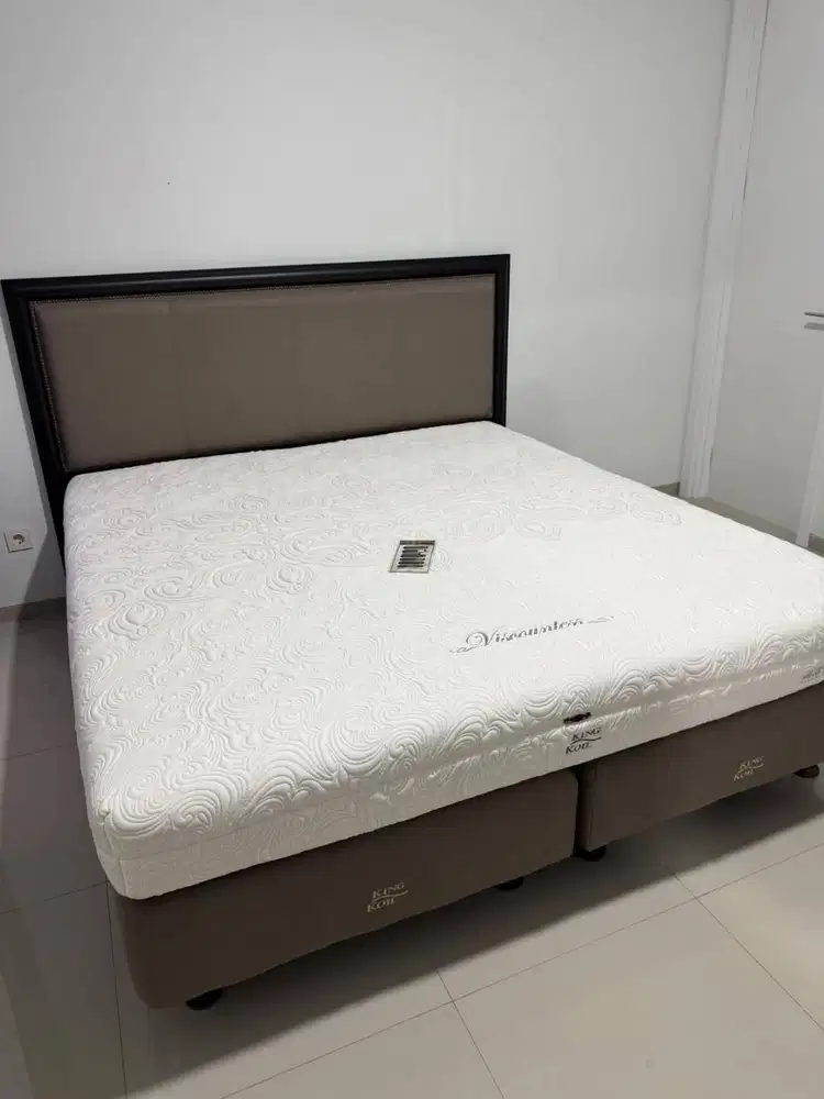 JUAL KASUR KING KOIL VISCOUNTESS (ukuran KING 180 x 200) - Matras Only