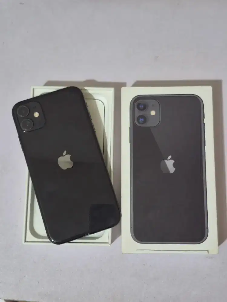 iPhone 11 64gb garansi resmi iBox fullset mulus no minus