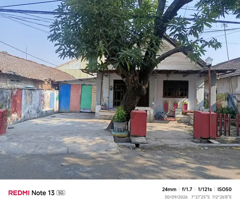 Jual tanah dan bangunan Gedeg Mojokerto