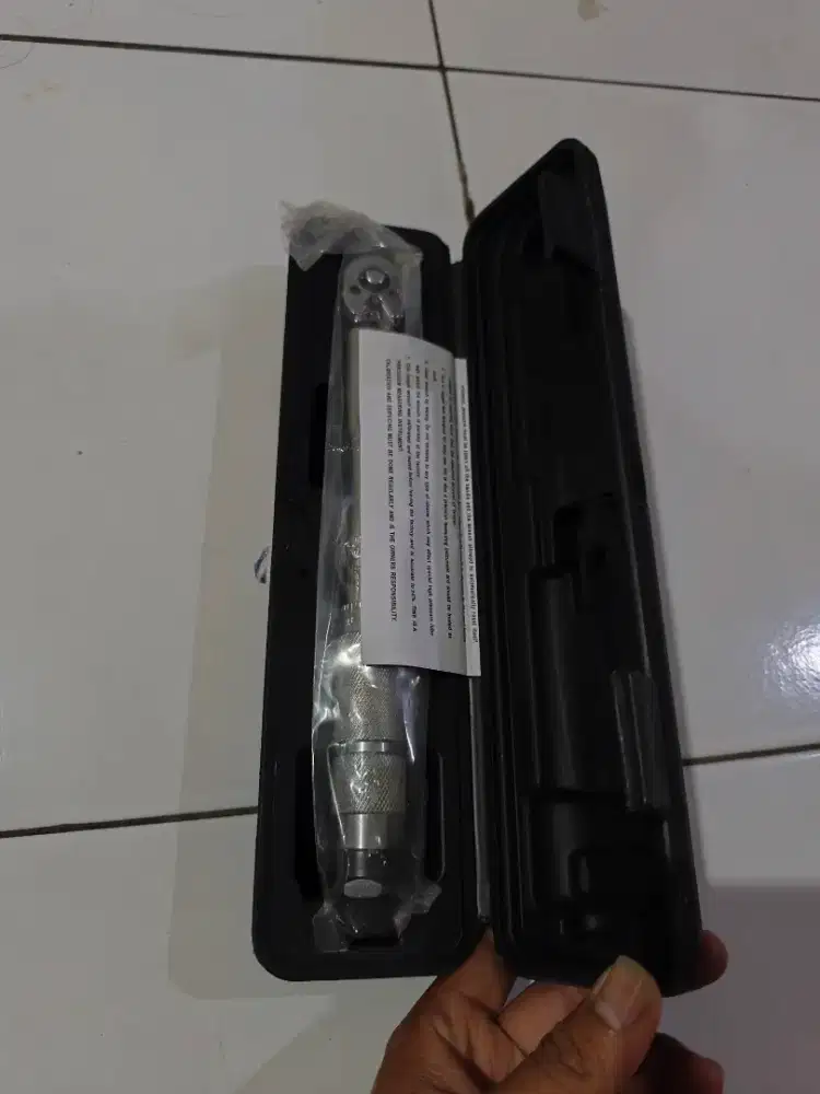 Kunci Torsi 1/4 inch Baru kekuatan 5-25N-m. 150k Net.
