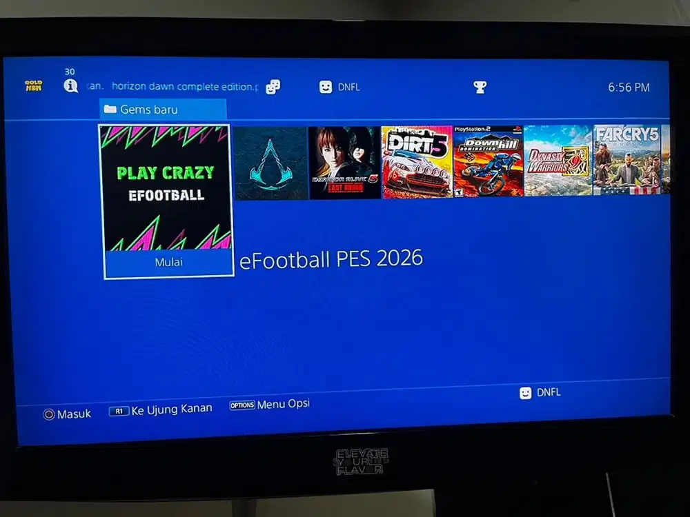 PS4 super slim 1 TB FULL GAMES MULUS