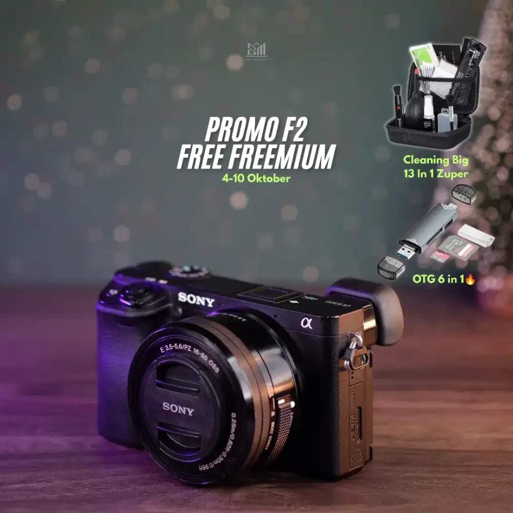 [Free Freemium] Sony A6400 Kit ii/Sony A6300/Sony A6000