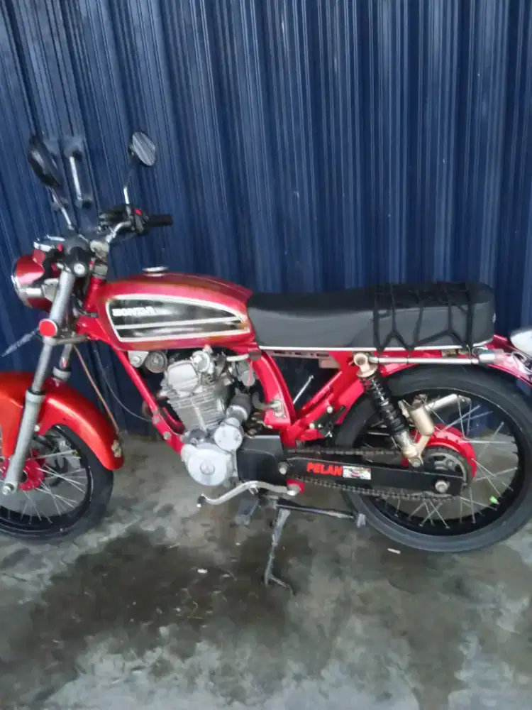 Jual motor cb 100 pajang mati bulan Agustus