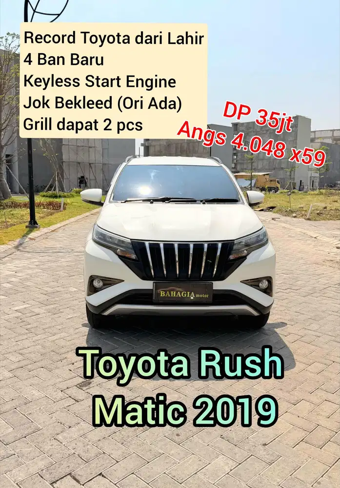 Toyota Rush 2019 Matic AT Putih 2020 G S TRD 2018 Terios R X Deluxe