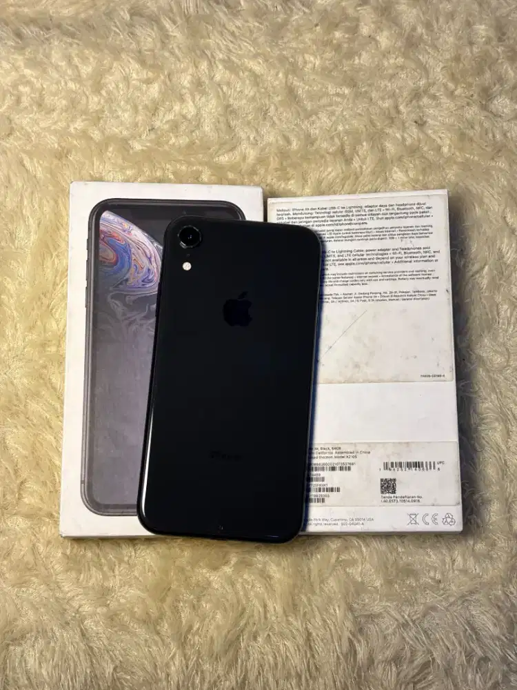 IPHONE XR BLACK 64GB IBOX