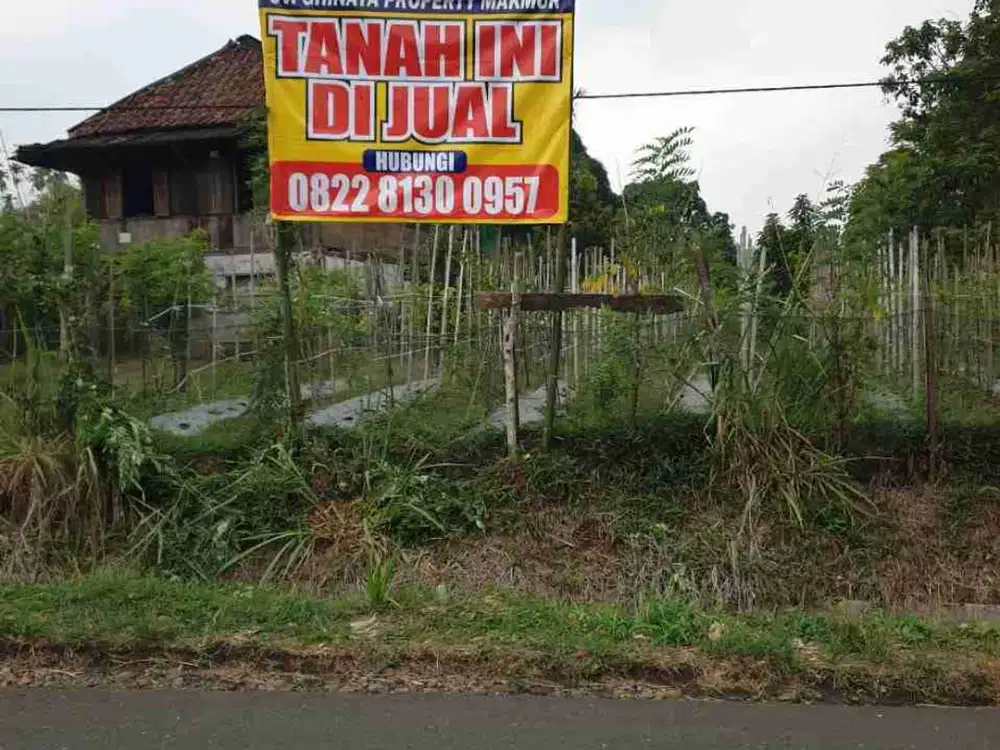 TANAH PEKARANGAN MURAH DI SISI JALAN UTAMA KEC.BPRRT, OKU SELATAN, SUMATERA SELATAN DAN HANYA 3.5KM DARI SIMPANG SENDER