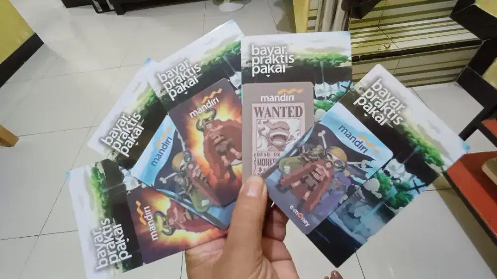 Emoney mandiri edisi one piece